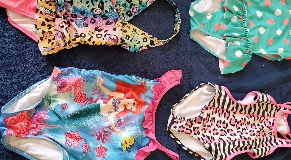 4T Girls adorable swimsuits